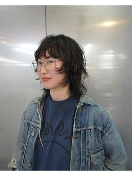 ヒメル(HML U/2A) 大人ウルフパーマスタイル/マッシュウルフ