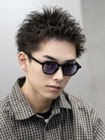 スパイキーショートツイストスパイラルパーマソフトツイスト原宿