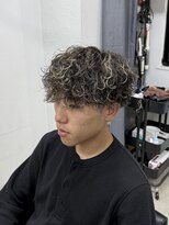 サン 大阪梅田(SUNC) 【波巻きパーマ】【波巻きスパイラル】【ホワイトメッシュ】