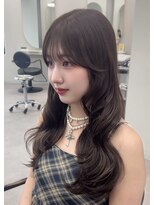 リッカ(LICCA)&nbsp;【RINA】ゆるレイヤーでつくる韓国ヘア×チョコブラウンカラー