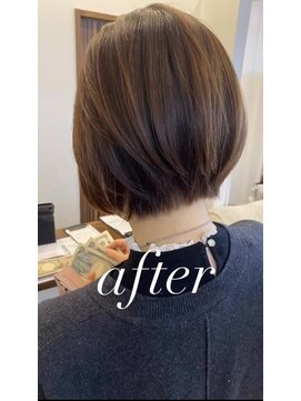 グリッター (Glitter) 30代40代50代60代☆ボリュームダウン・ショートボブ