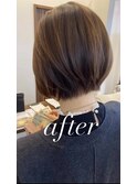 30代40代50代60代☆ボリュームダウン・ショートボブ