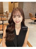 透明感たっぷりmilk beige♪寺西