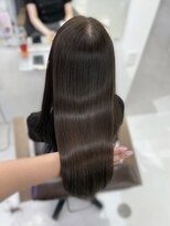 ハピネス 梅田茶屋町店(HAPPINESS)&nbsp;韓国風/レイヤーカット/顔周り/顔まわり/髪質改善/ベージュ