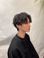 エスアンドエスさかもと イオン高松東店(S&S) シャドウパーマ/メンズショート