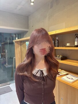 アッシェオレン(Ashe oleng) ピンクベージュ