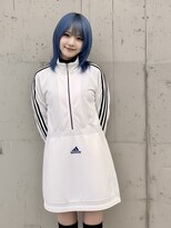 ドロシー(dorothy)&nbsp;鮮やかなブルー　姫カット