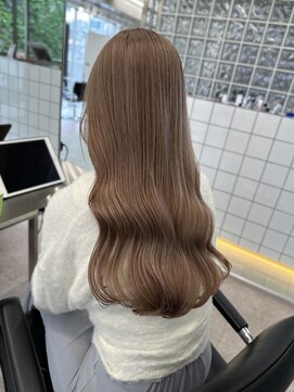 サンクマーケット 渋谷(cinq MARKET) 渋谷ブリーチカラーハイトーンカラーヘーゼルベージュ韓国ヘア