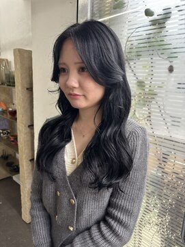 フィン(fin,) 艶カラー/ケアカラーダークカラー/韓国風