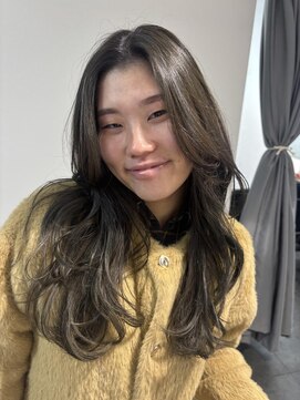 グレージュカラー/アッシュグレージュ/ザクザクレイヤーカット