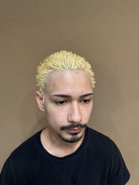 坊主短髪パーマ【ドリルパーマ/イージパーマ】