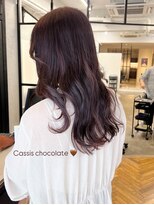 ジリ(JILI)&nbsp;ツヤカラー×カシスチョコレート ▽福永