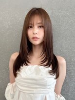 ロンド ルージュ 銀座店(Lond rouge)&nbsp;ブリーチなし/韓国風巻/レイヤーカット/髪質改善/縮毛矯正/銀座