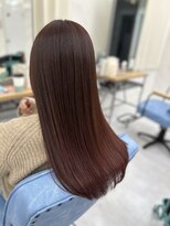 エミン(emyn)&nbsp;【ボルドーカラー】艶髪/髪質改善/縮毛矯正/代々木