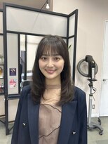 エトル バイ コムマティス 恵比寿駅前店(etre by comme Matisse)&nbsp;@etre_yuto.レイヤーカット/くびれヘア/酸性ストレート