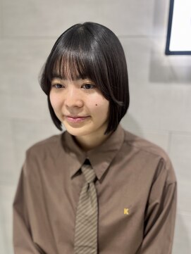 イオ 渋谷(io) まとまるボブ/ストレートボブ/大人ボブ/ミニボブ/顎ラインボブ