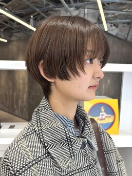ピークアブー 原宿ハラカド(PEEK-A-BOO) ☆大人マッシュショート顔周りレイヤーカット原宿30代40代