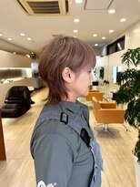 ディーコ(IDEEK) ウルフショート 大人の透明感カラーミルクティベージュ