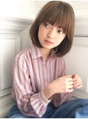 Tierra【スガ担当】簡単お手入れだけどオシャレなボブ☆