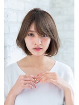 ジョエミバイアンアミ(joemi by Un ami)&nbsp;joemi ボルドーワンレンひし形ブルージュヴェールウェーブ