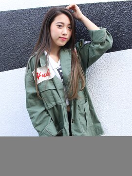 ラックスビー オオサカ  梅田茶屋町店(LUXBE OSAKA) アッシュストレート by 加藤端人【LUXBE 大阪梅田茶屋町店】