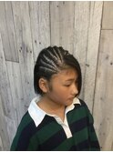 コーンローのヘアーセット