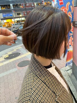 フロート 小阪店(float) マロンブラウン_ココアブラウン,フリンジウェーブ