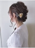 ＊ arrange hair × flower ＊