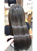 ツヤ髪アッシュベージュ【髪質改善　アッシュベージュ】