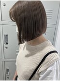 マロンベージュ/ダブルカラー/ボブ/ショート/青葉台