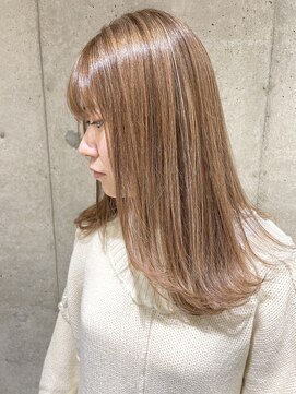 エイト 上野店(EIGHT ueno) 【EIGHT上野】日木[NIKI]_ハイライトで作るミルクティー