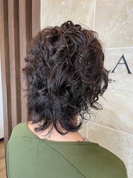 アヤラ オーガニックアンドスパ 東船橋店(AYALA) 【jonie】パーマウルフスタイル