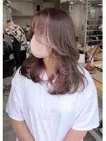 レディアル 大宮(REDEAL ope.) レイヤーカット　デザインカラー　ハイライト