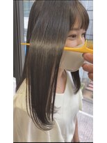 トレチェント 町田店(TRECENTO) お上品さらツヤストレート　×  フェイスレイヤー◎30代40代50代