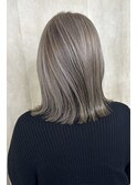 髪質改善/グレージュ/透明感カラー/ナチュラル/艶髪