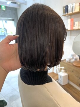 センスヘア(SENSE Hair) 艶カラー☆マットグレージュ