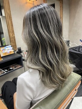 サニー 渋谷(SUNNY) グレーベージュショコラアッシュアッシュミルクティー