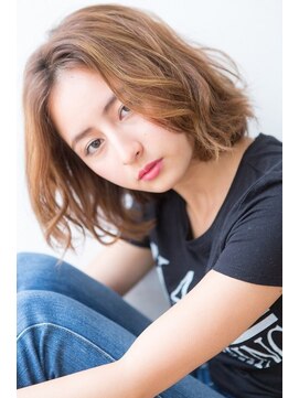 ニコ(NiCO) 【NiCO 八戸】丸みショート 伸ばしかけ ふわミディ カール ♪