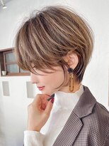 ハルキミナト ジャパン トウキョウ(HARUKI MINATO japan TOKYO) 30代40代50代耳かけショート前髪なしハンサムショートカット小顔