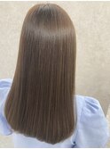 【door南越谷・新越谷】美髪ストレート×まろやかベージュ