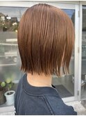 切りっぱなしボブ