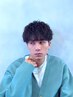 【メンズ再来クーポン】メンズカット + カラー + 眉カット