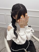 【ヘアメ】大人っぽガーリーさんに♪ねじりサイドアップ＊新井