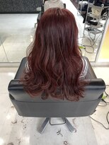 シャンプーボーイエイムス(SHAMPOO BOY aims)&nbsp;波巻きレッドカラー