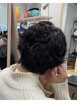 サロンドジョー(salon de joe)&nbsp;【井上】ショートボブパーマニュアンスパーマ顔周りパーマ横浜
