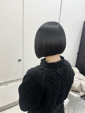 ディジョン(Dijon) 韓国顔まわりレイヤーカットグレージュオリーブベージュブラウン