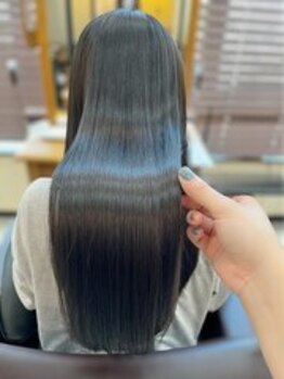 グラン(GRAN)の写真/シンデレラ髪質改善トリートメントで髪のダメージを最小限に抑え、艶・潤いのある美ストレートが手に入る☆