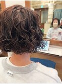 ボブウェーブスパイラルパーマウェーブヘアウェーブパーマ原宿