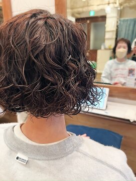 ラレイ ハラジュク(Lalei harajuku) ボブウェーブスパイラルパーマウェーブヘアウェーブパーマ原宿