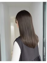 ネイヴィル(navile)&nbsp;【髪質改善酸性ストレート×柔らかグレージュ】